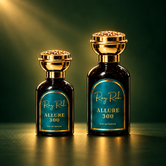 ALLURE 300 50 ml and 100 ml size comparison