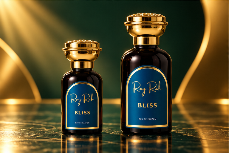 BLISS 50 ml and 100 ml size comparison