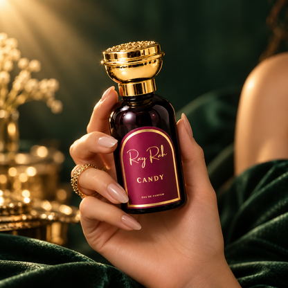 CANDY lifestyle image in a female hand