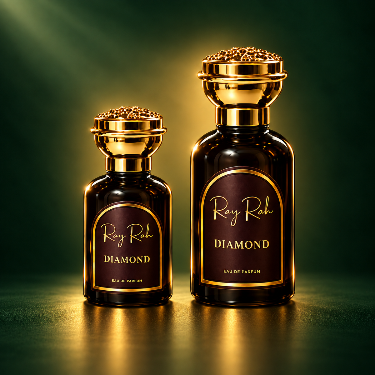 DIAMOND 50 ml and 100 ml size comparison