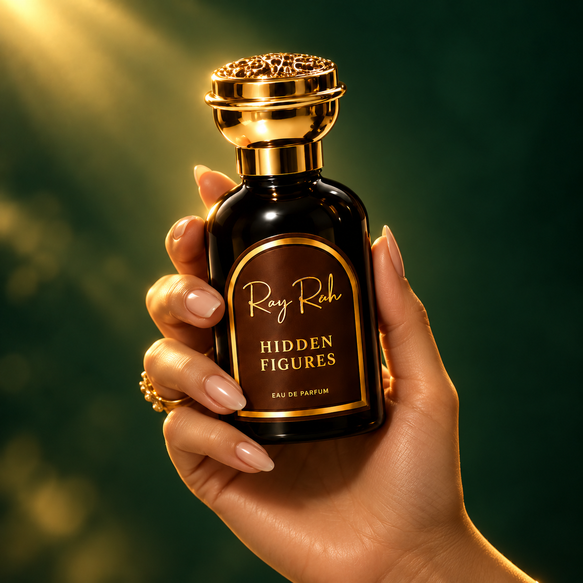 Hidden Figures lifestyle image in a female hand