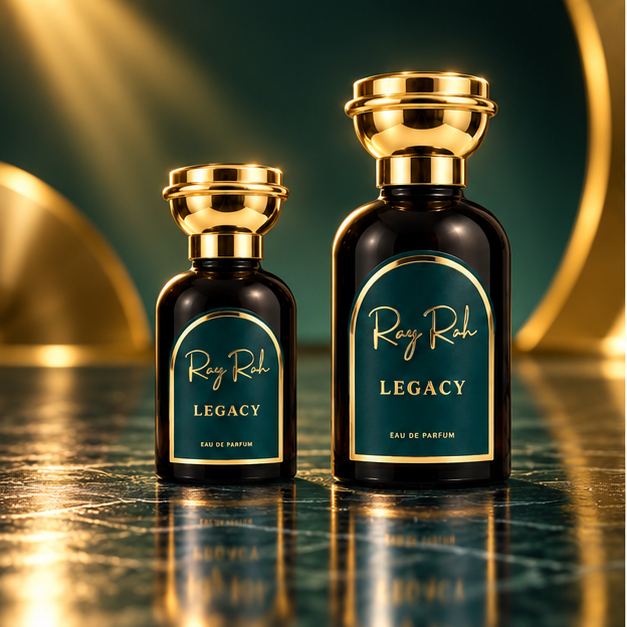 LEGACY 50 ml and 100 ml size comparison