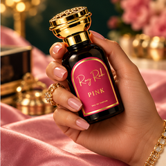 PINK lifestyle image in a female hand