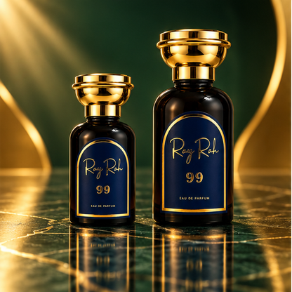 RAY 99 50 ml and 100 ml size comparison