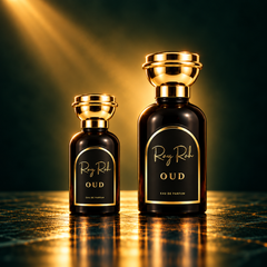 RAY OUD 50 ml and 100 ml size comparison